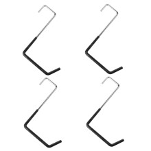 4pcs Heavy Duty Garage Wall Hooks for Ladders Tools Garden Equipment Brick and Concrete Walls