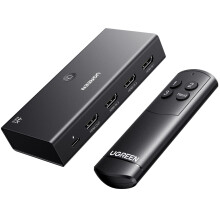 UGREEN HDMI Switch 3 in 1 Out, 4K@60Hz HDMI Splitter with Remote
