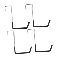 4pcs Heavy Duty Garage Storage Hooks Metal Rafter Mount Bike and Ladder Hangers SpaceSaving Organization