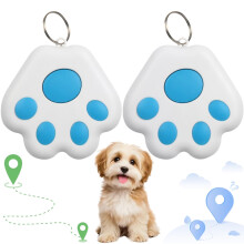 2PCS Mini CatDog GPS Tracking Locator,Tracker Gps Tag Pet Loc/ator Loss Preve/ntio,Waterproof Pet Tracker with Real-Time Location,Tracker Devices for