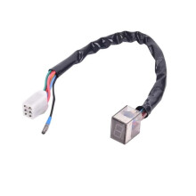 Universal Motorcycle Gear Indicator with LED Digital Display and Shift Lever Sensor for Accurate Gear Position