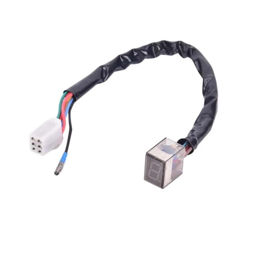Universal Motorcycle Gear Indicator with LED Digital Display and Shift Lever Sensor for Accurate Gear Position