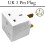 2 Way Adapters - Multi Plug Extensions - Double Adapter Plug UK - Power Extender Pack of 3 4