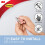 Command Clear Wire Hanger Hook Value Pack of 9 Hooks and 12 Adhesive Strips 5