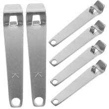 6pcs Stainless Steel Vial Opener with Ergonomic Grip for Healthcare Professionals in Hospitals