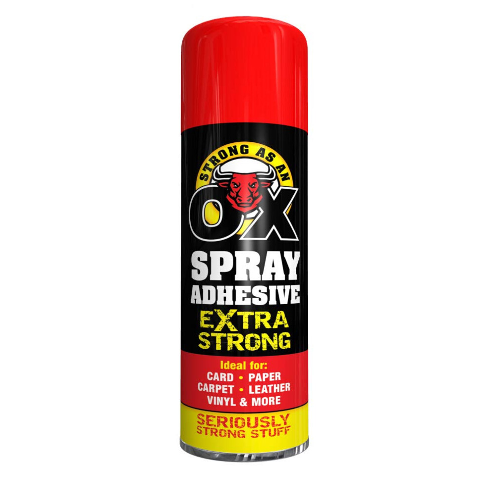Strong As An Ox Spray Adhesive 500Ml 1103408036271