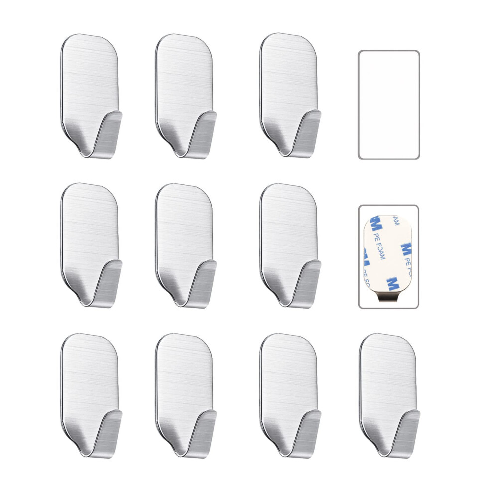 Kiemeu Small Sticky Hooks For Hanging Extra Strong Self Adhesive Hooks Heav 7707553649566