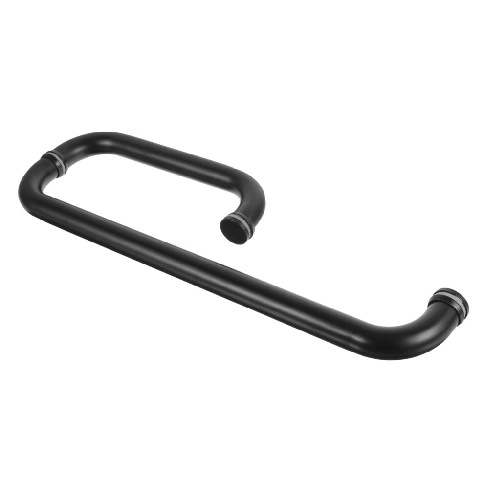 Glass Shower Door Handle Stainless Steel Pull With Ergonomic Grip For Frameless Bathroom Doors 9113335735453