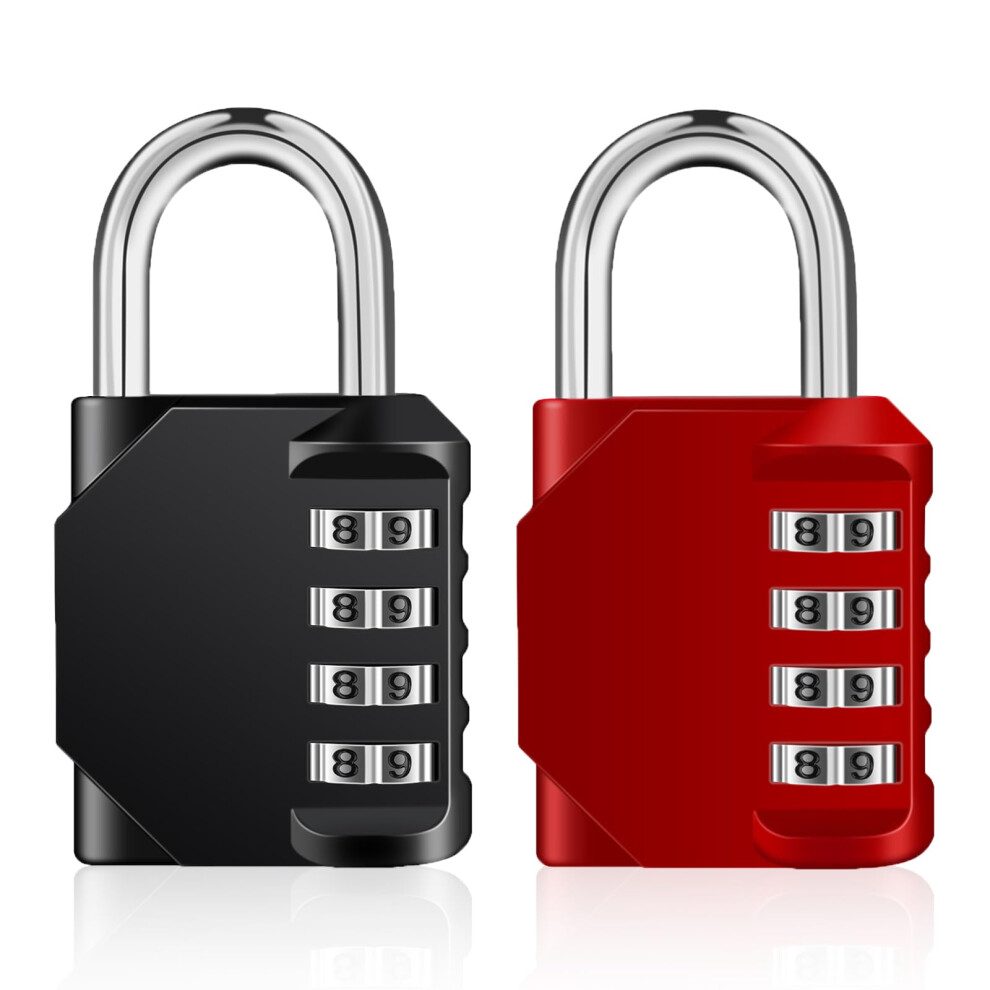 Zhege Padlocks With Code, Combination Padlock For Gym Locker, Padlocks Outdoor Heavy Duty Waterproof, Padlock With Code For Fence Gate, Shed, Garage,
