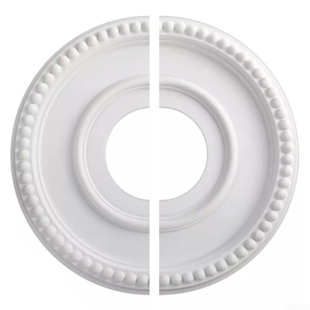 Ceiling Medallion Pu Round Split Design 315Mm Decorative Plate For Chandelier And Fan 9070919001055