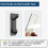 pickpiff Self Adhesive Hook, 6KG Extra Sticky and Strong, Black 4 Pack 4