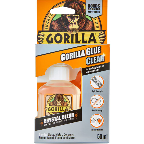 Gorilla Gorilla 1244002 Glue Crystal Clear 50ml