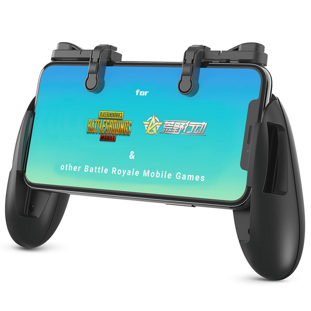 Mobile Gaming Controller With Sensitive L1r1 Triggers For Pubg Mobile Shooting And Aiming, 1 Set 9174973526414