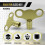 Solid Brass Universal Radiator Bleed Key- 2 Pack, 5mm Radiator Key for 3