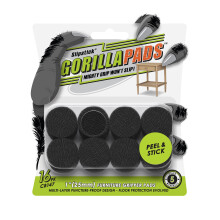 Slipstick GorillaPads CB147 Non Slip Furniture PadsGripper Feet Set of 16 S