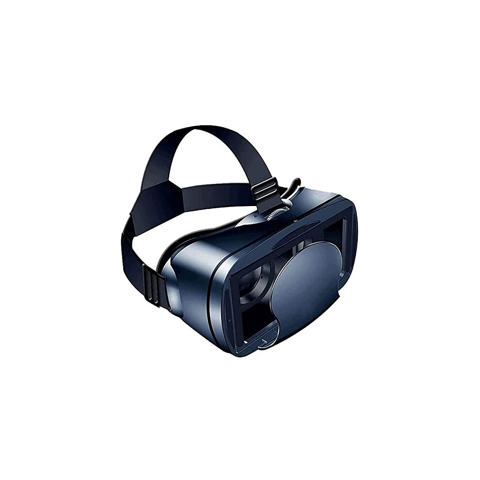 Vr Headset For Smartphones With Immersive 3D Viewing, Compatible With Ios And Android, Blue 9174973526469