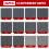 24 PCS Sanding Sponge Wet Dry Sandpaper for 80-3000 Grit 3