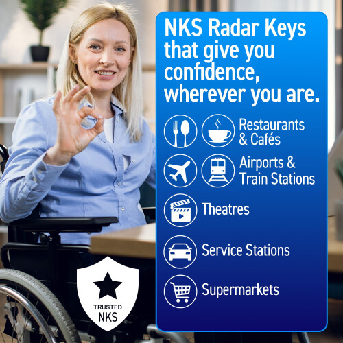 NKS Radar Key Disabled Toilet Bathroom Door Access 2