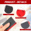 24 Pcs Sanding Sponge Set  2500 Grit Sanding Pads Flexible Sandpaper B 5