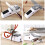 Electric Knife Sharpener with DoubleSided Sharpening System and Fast 3Second Operation for All Knives (1PCS) 3