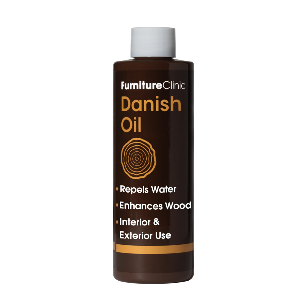 Furniture Clinic Danish Oil For Wood - Premium Finishing Oil To Enhance The Natural Beauty Of Oak, Pine & Wooden Worktop Surfaces - Seal & Protect Fo 93168892