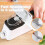 Electric Knife Sharpener with DoubleSided Sharpening System and Fast 3Second Operation for All Knives (1PCS) 5