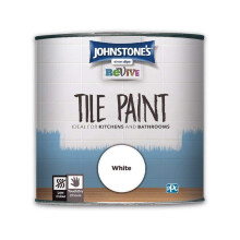 Johnstone's - Upcycling Tile Paint - White - 750ml