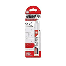 151 White Furniture Touch Up Pen Marker Repair Wood Floor Cabinet Laminate Scratches