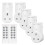 HBN Remote Control Plug Socket,13A/3120W Wireless 1