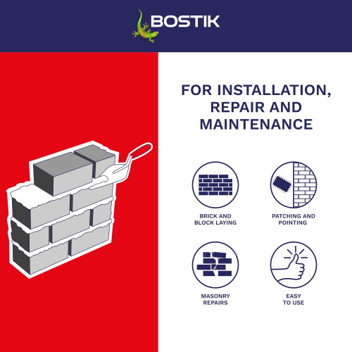 Bostik Cementone General Purpose Mortar 5kg  Ready Mixed Mortar Just A 2
