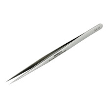 Precision Tweezers, Stainless Steel Pointed Tweezers for Craft, Electronics, Soldering, Experimental Work, Jewelry-Making