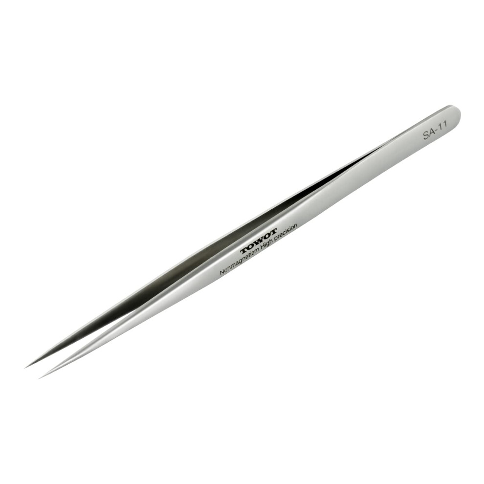 Precision Tweezers, Stainless Steel Pointed Tweezers For Craft, Electronics, Soldering, Experimental Work, Jewelry-Making 5051226968877