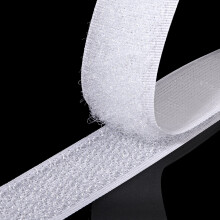 Hook and Loop Strip Tape, 8 Meter Self Adhesive Sticky Back Fastening Hook and Loop Tape 20 mm Wide