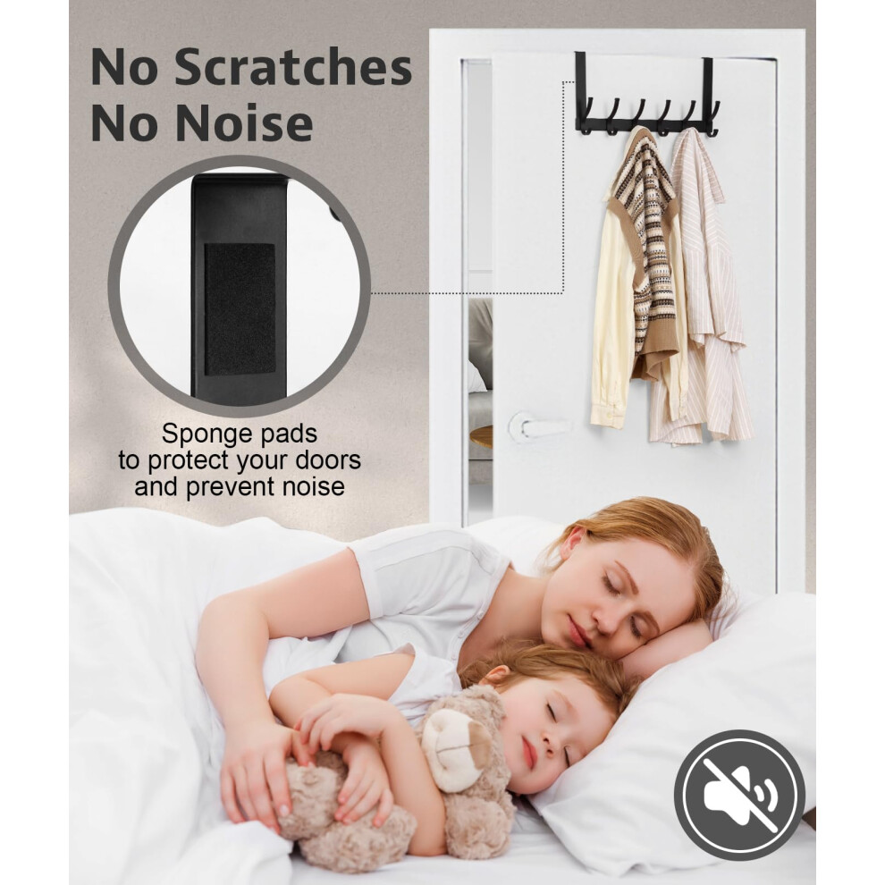 Optish Over The Door Hooks Door Hanger Hook Over The Doors Towel Rack 5000731451411