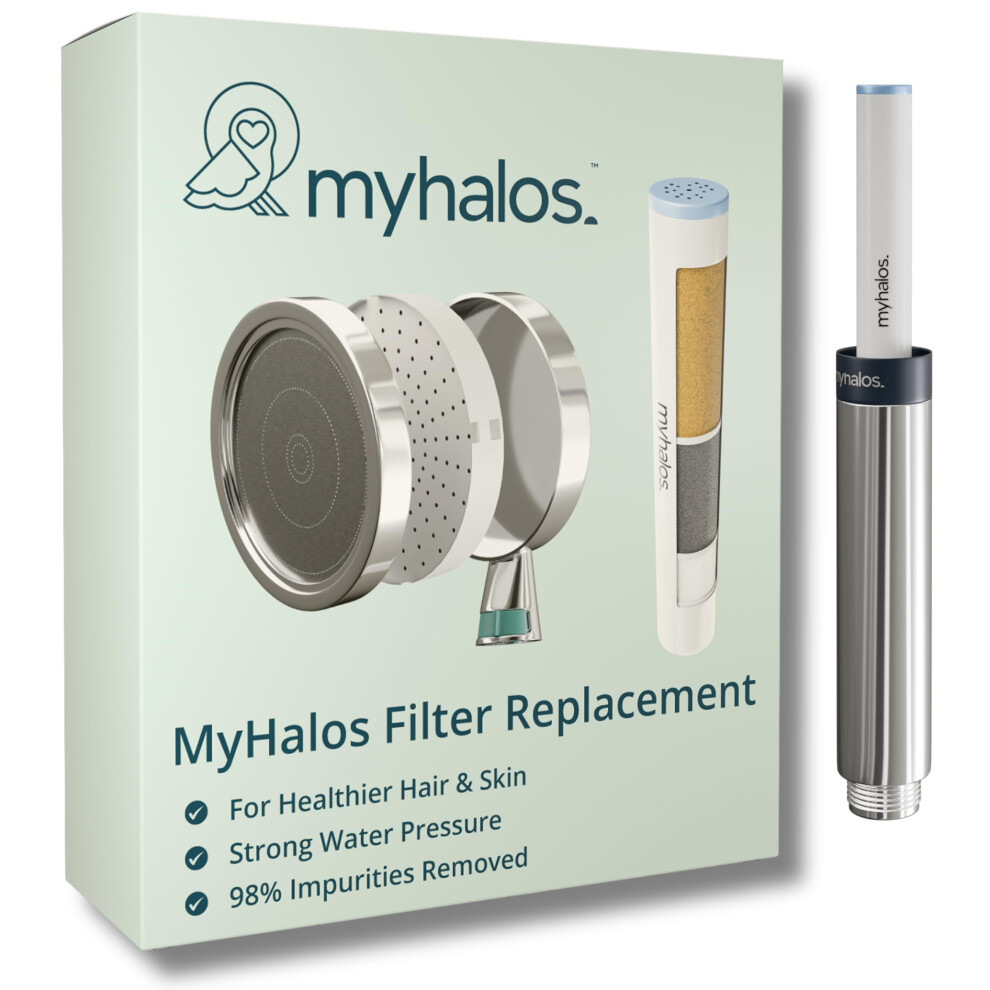 Myhalos Handheld Filtered Shower Head With Handheld Handle - High Pressure Shower Heads With Filter To Reduce Chlorine & Soften Water - Easy To Inst 75896621