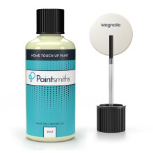 Paintsmiths Home Touch Up Paint - Repair Walls, Ceilings and Wood - Matt Finish - Bottle & Brush for Easy Application - High Opacity Emulsion for Scu