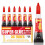 3g 36 Pack Super Glue Liquid All Purpose Fast Setting Ideal for Metal Ceram 1
