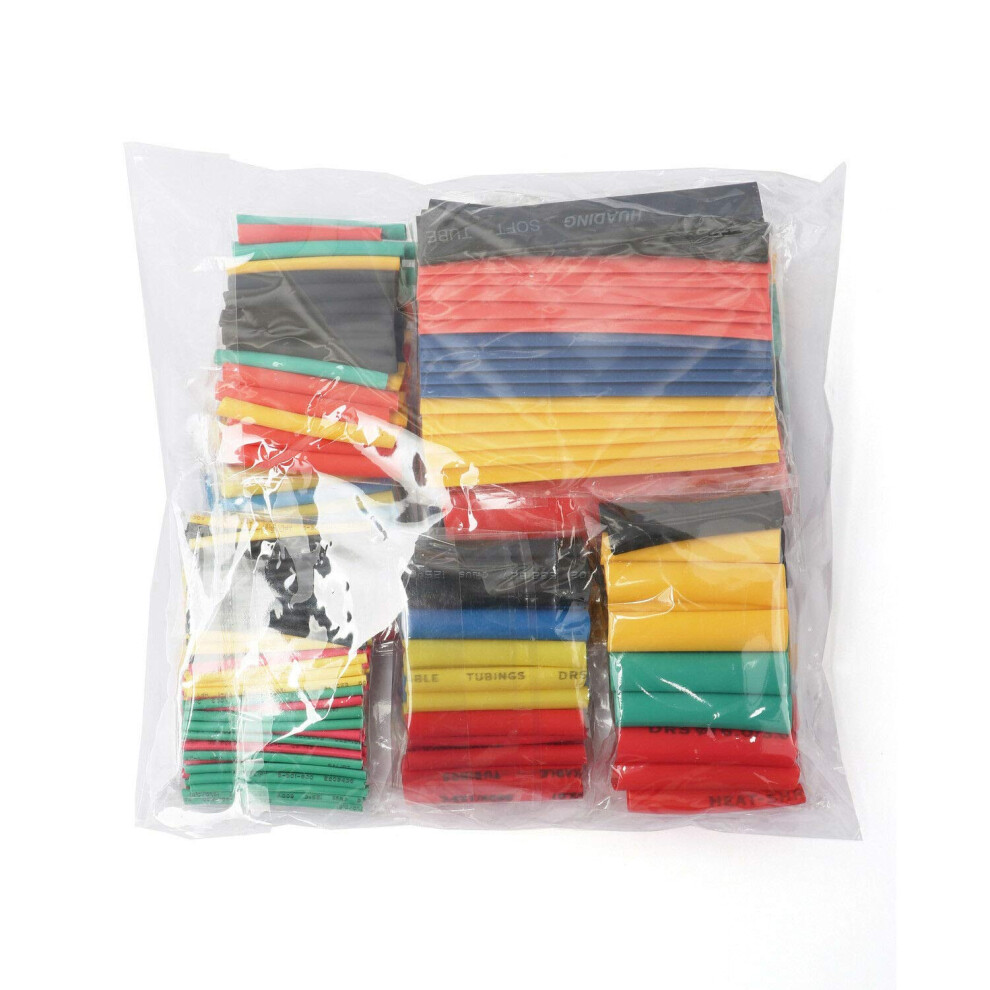 164 Pcs Heat Shrink Tubing Kit, Electric Insulation Heat Shrink Wrap Cable Sleev 5001433719687