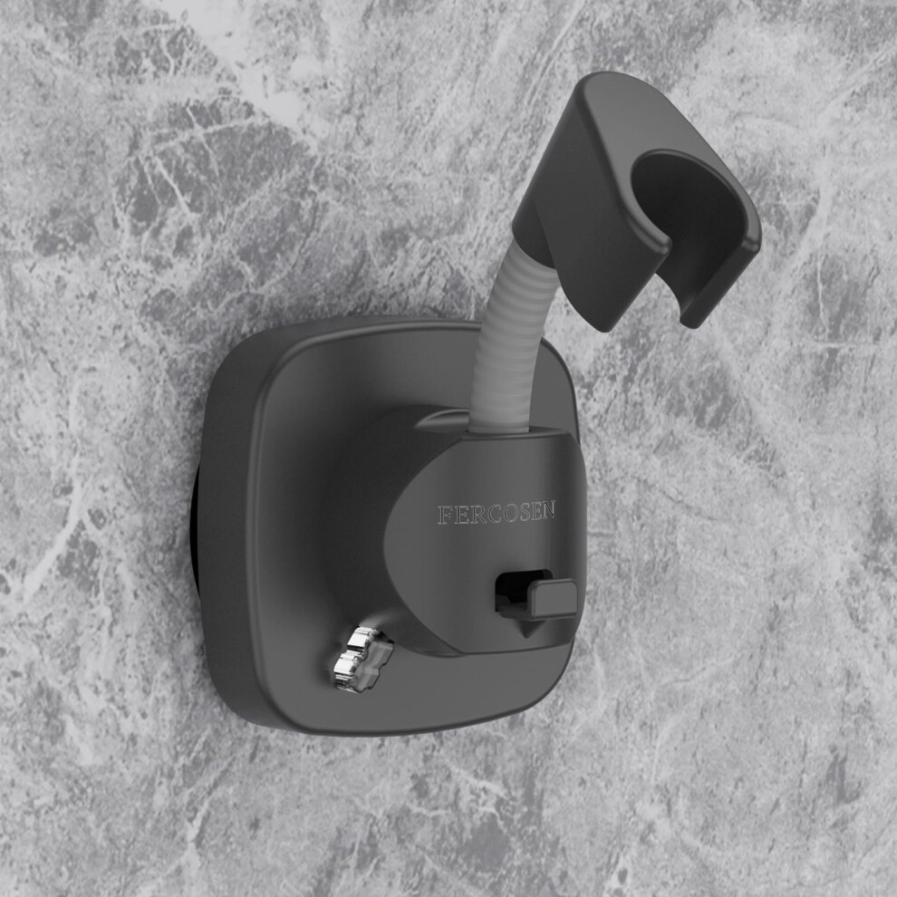 Fercosen 360 Swivel Shower Head Holder With Suction Cup | 10Kg Load Capacity, Tool-Free Installation In Seconds | Removable And Rust-Resistant Showe