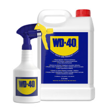 WD-40 Multi Use Bulk Lubricant 5L with Spray Applicator, Multipurpose WD40 Lubricant Spray for Maintenance, Water Displacement, and Rust Protection f