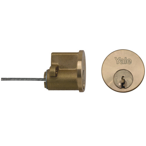 Yale Yale Locks B1109CH Replacement Rim Cylinder - Chrome Finish (Boxed)