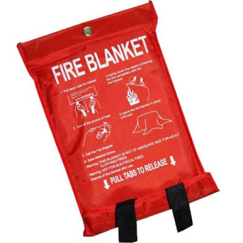 Quick Release Home Extinguisher Fibreglass Fire Bl