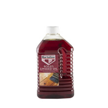 Bartoline Boiled Linseed Oil 2 L, Fast-Drying Wood Protector for Softwood Garden Furniture and Interior Wood
