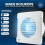 VENTS Silenta 100mm Bathroom Extractor Fan with Run-On Timer 5