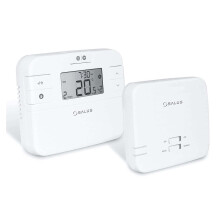 Salus RT510RF+ Wireless Programmable Thermostat & Receiver Kit - Digital Room Thermostat, Boiler Plus Compliant, 5/2 or 7 Day Scheduling