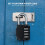 Combination Padlock Heavy Duty Locks  BeskooHome 4Digit Weatherproof C 3
