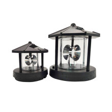 Lampada Faro Rotante Solare Esterno Decorativa a LED Risparmio Energetico 5W