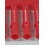 Greened House Wall Plug (96 Pack) Red 5.5 x 34mm Universal Screw Fixing 3