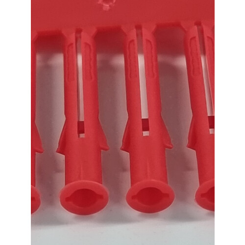 Greened House Wall Plug (96 Pack) Red 5.5 x 34mm Universal Screw Fixing 2