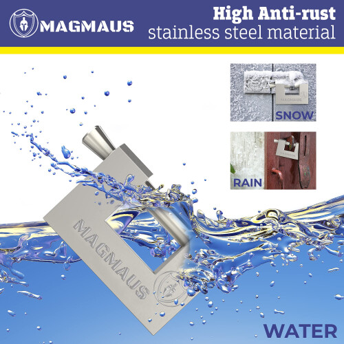Magmaus RTX70 NeverRust Heavy Duty Shipping Container Padlock with 10 1
